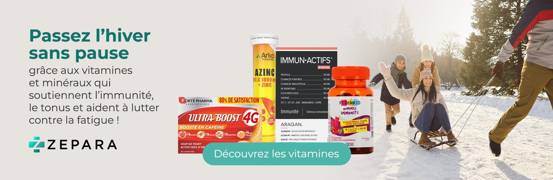 Passez l'hiver sans pause